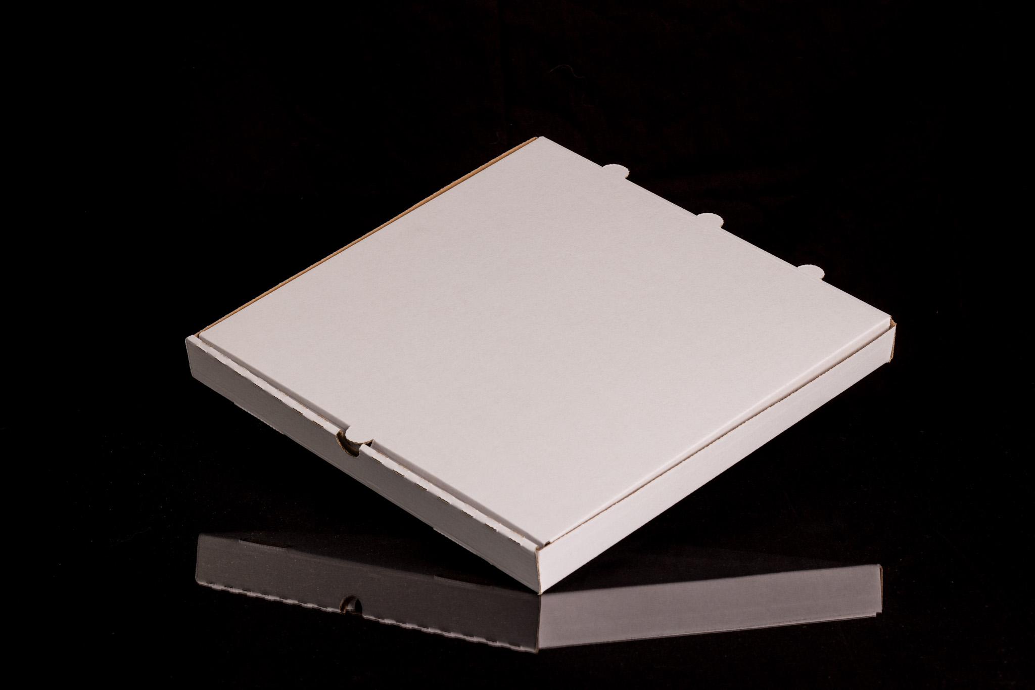 Pizza doboz 60/4cm szögletes fehér