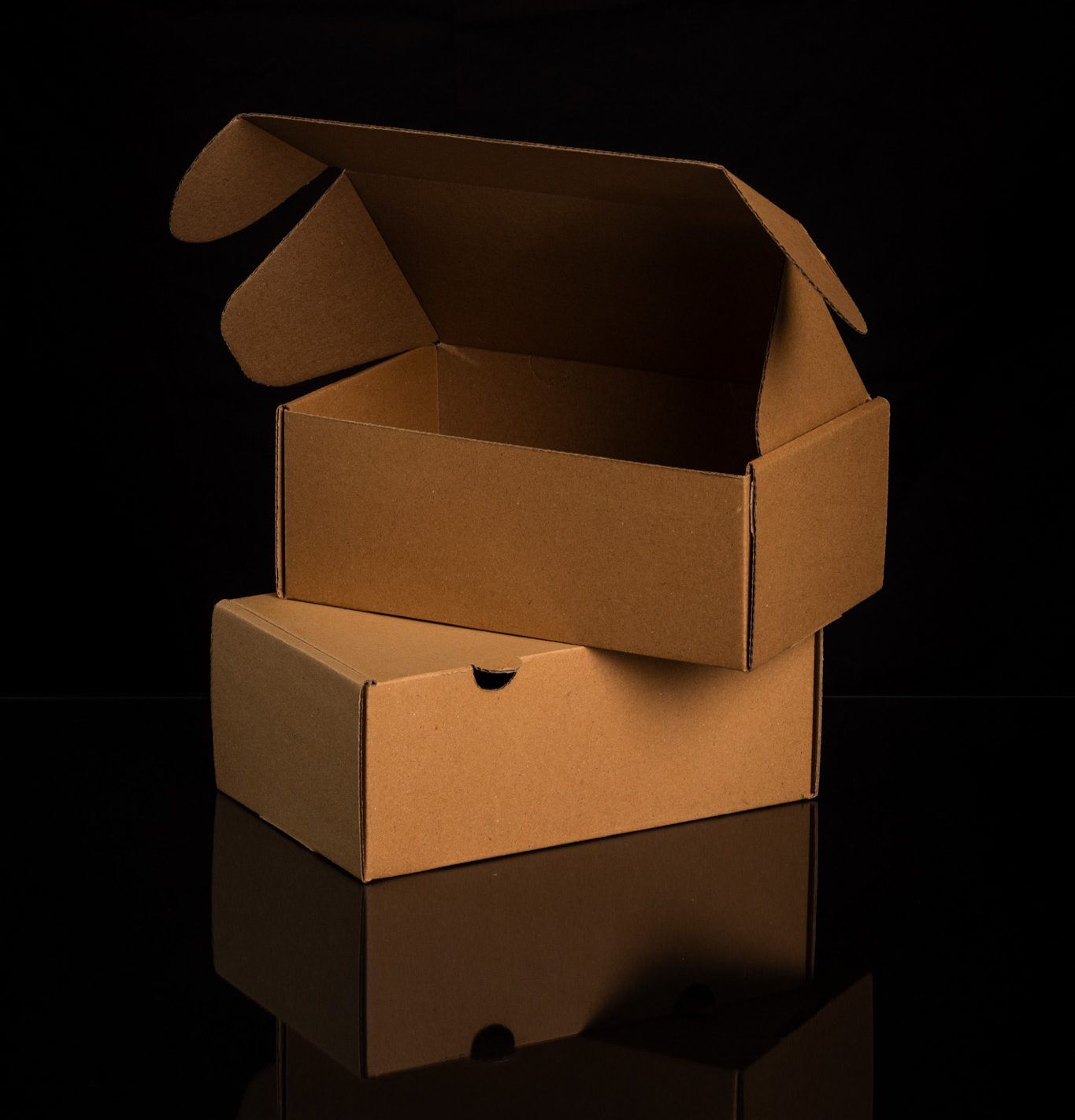 Calzone doboz barna 32,5x16,5x9cm
